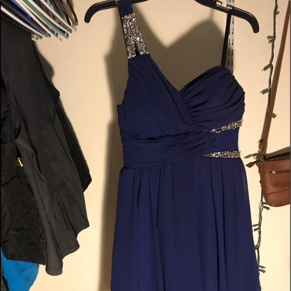 Blue formal dress